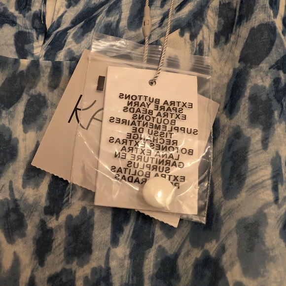 Kasper carrie blouse soft drape Size L - Picture 4 of 7